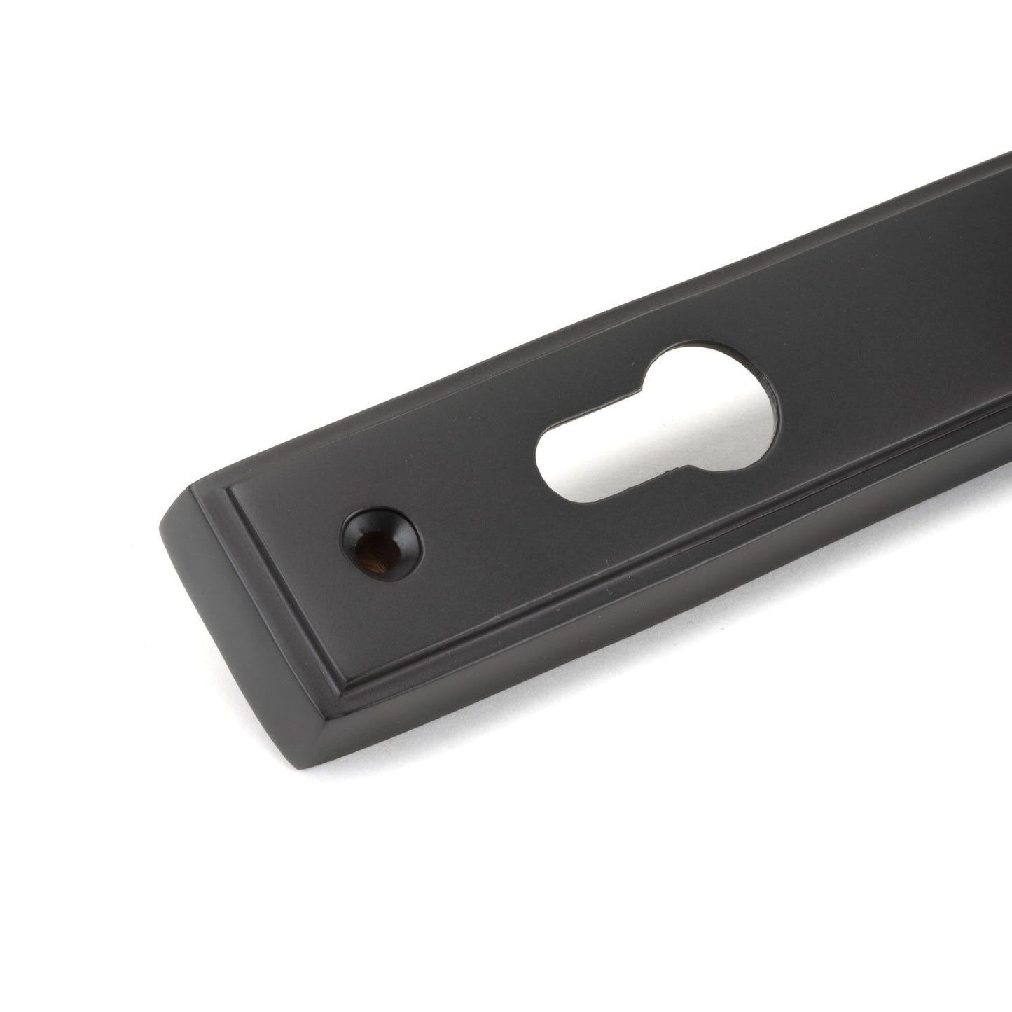 Newbury Slimline Lever Espag. Lock Set | Aged Bronze - From The Anvil