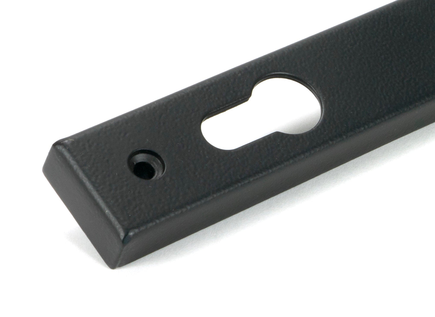 Newbury Slimline Lever Espag. Lock Set | Matt Black- From The Anvil
