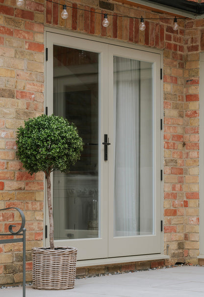 Newbury Slimline Lever Espag. Lock Set | Matt Black- From The Anvil