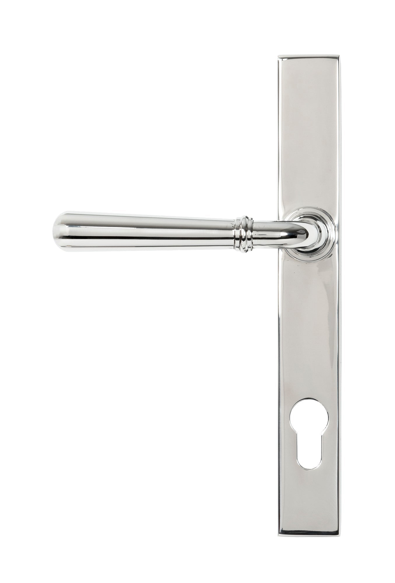 Newbury Slimline Lever Espag. Lock Set | Polished Marine SS (316) - From The Anvil