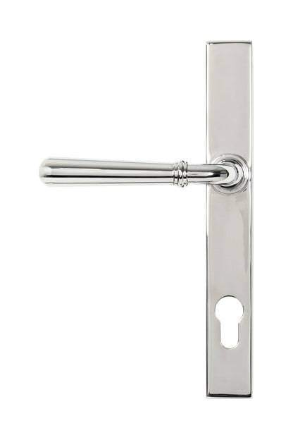 Newbury Slimline Lever Espag. Lock Set | Polished Marine SS (316) - From The Anvil