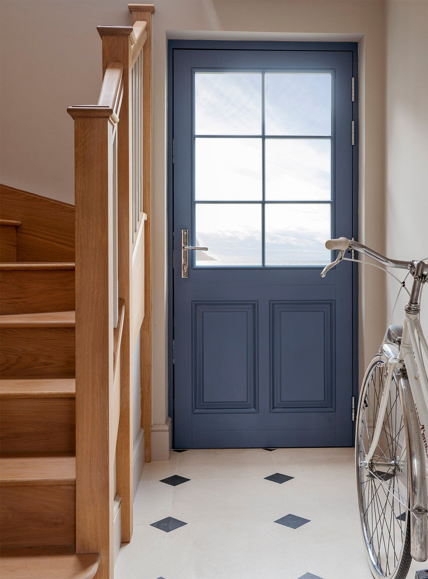 Newbury Slimline Lever Espag. Lock Set | Polished Marine SS (316) - From The Anvil