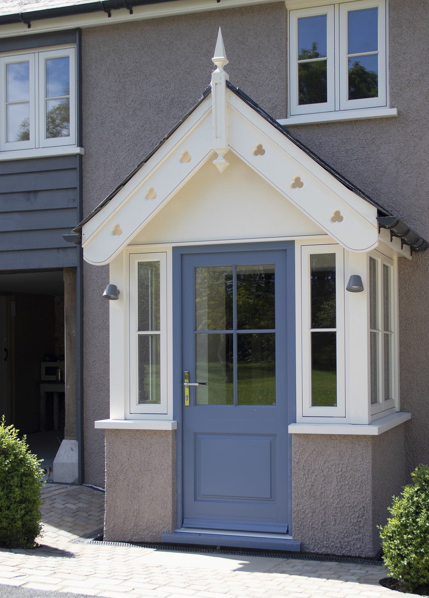 Newbury Slimline Lever Espag. Lock Set | Polished Nickel - From The Anvil