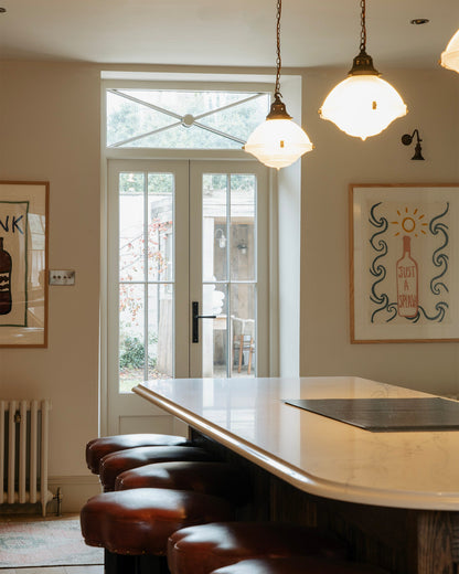 Newbury Slimline Lever Espag. Lock Set | Aged Bronze - From The Anvil