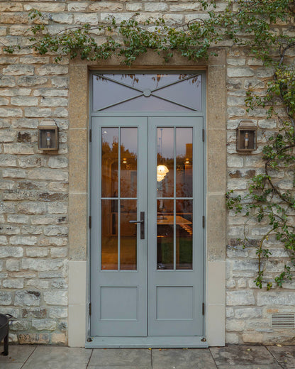 Newbury Slimline Lever Espag. Lock Set | Aged Bronze - From The Anvil